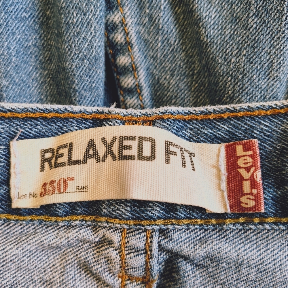 Levi's Men's Relaxed Fit Denim Jeans - Light Blue - Picture 5 of 8
